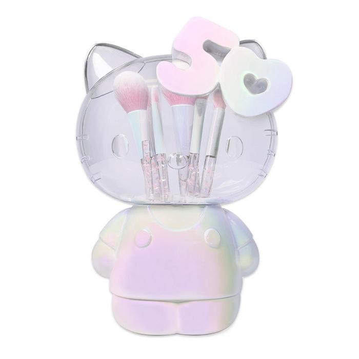 Hello Kitty Hello Kitty x Impressions Vanity 50th Anniv. 6-Pc Brush Gift Set Roz | RO_HK39738