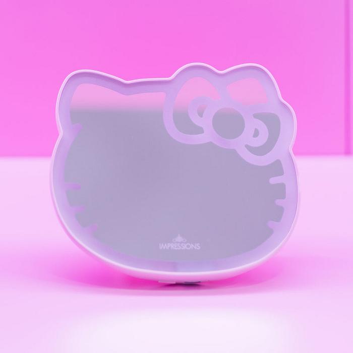 Hello Kitty Hello Kitty x Impressions Vanity Pocket Mirror with Ring Stand Roz | RO_HK72471