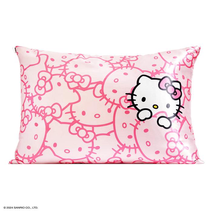 Hello Kitty Hello Kitty x Kitsch Faces Pillowcase (Pink) Roz | RO_HK48890