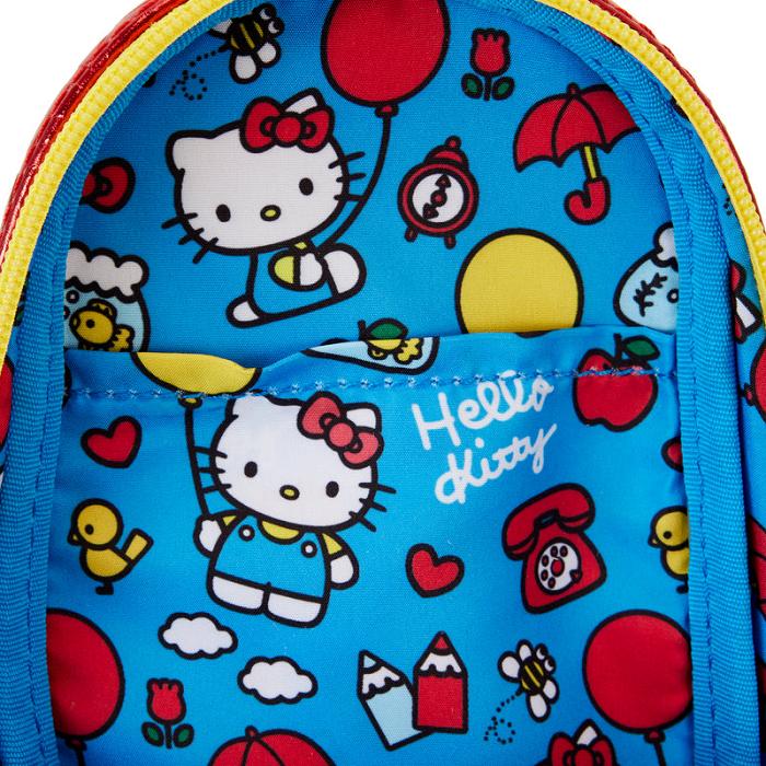 Hello Kitty Hello Kitty x Loungefly 50th Anniversary Classic Mini Backpack Pencil Case Rosii | RO_HK47221