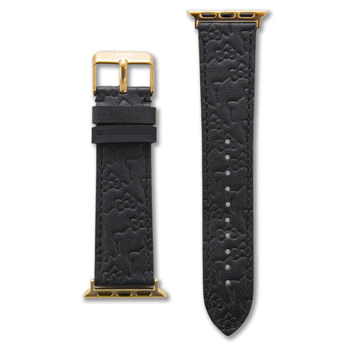 Hello Kitty Hello Kitty x Sonix Classic Black Leather Watch Band Negrii | RO_HK35736