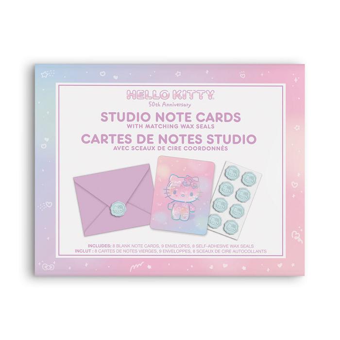 Hello Kitty Hello Kitty x Studio Oh! 50th Anniversary 25-Pc Note Cards & Wax Seals Set Roz | RO_HK28017