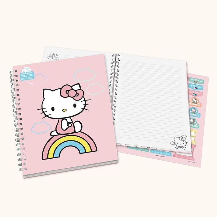 Hello Kitty Hello Kitty x Studio Oh! Classic Pink Extra-Large Spiral Notebook Roz | RO_HK70968