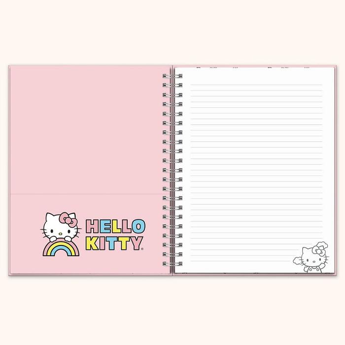 Hello Kitty Hello Kitty x Studio Oh! Classic Pink Extra-Large Spiral Notebook Roz | RO_HK70968