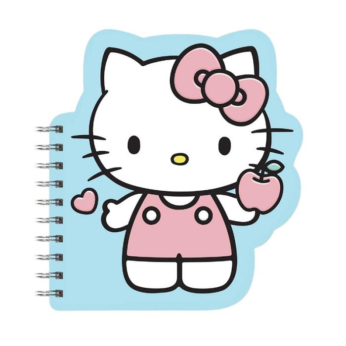 Hello Kitty Hello Kitty x Studio Oh! Classic Blue Die-Cut Notebook Albastri | RO_HK22463