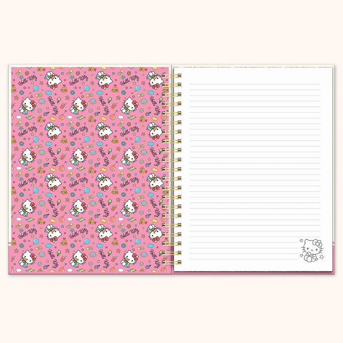 Hello Kitty Hello Kitty x Studio Oh! College Letters Extra-Large Spiral Notebook Roz | RO_HK31891