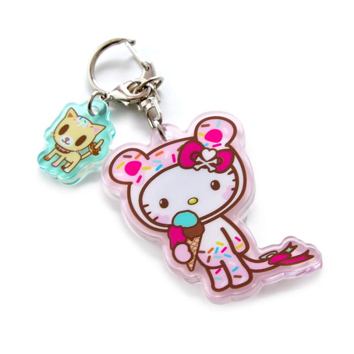 Hello Kitty Hello Kitty x Tokidoki Keychain and Zipper Pull Duo (Kawaii Carnival) Roz | RO_HK56028