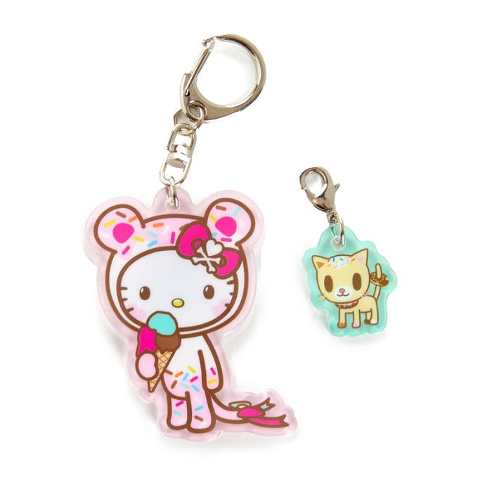 Hello Kitty Hello Kitty x Tokidoki Keychain and Zipper Pull Duo (Kawaii Carnival) Roz | RO_HK56028