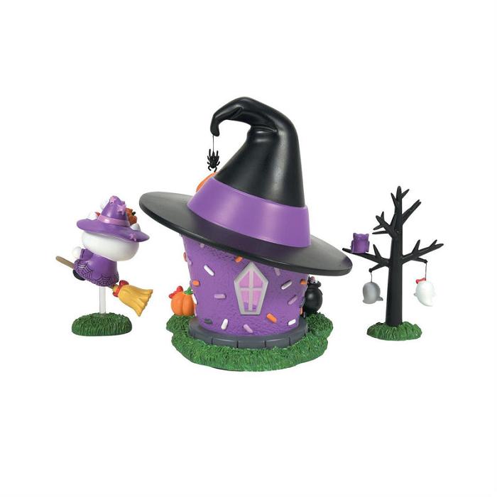 Hello Kitty Hello Kitty's Halloween Witch Tower Figurine Set Violet | RO_HK53419