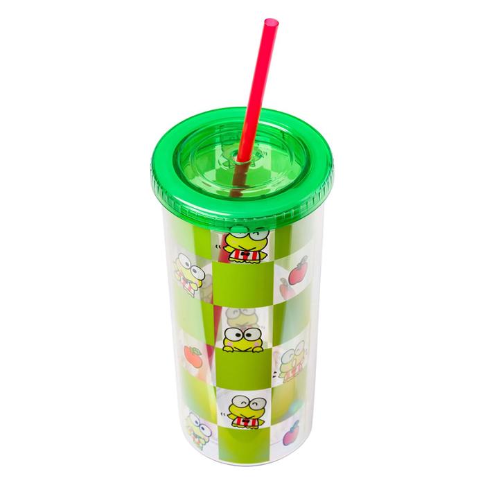 Hello Kitty Keroppi 20oz Apples Travel Tumbler Verzi | RO_HK29352