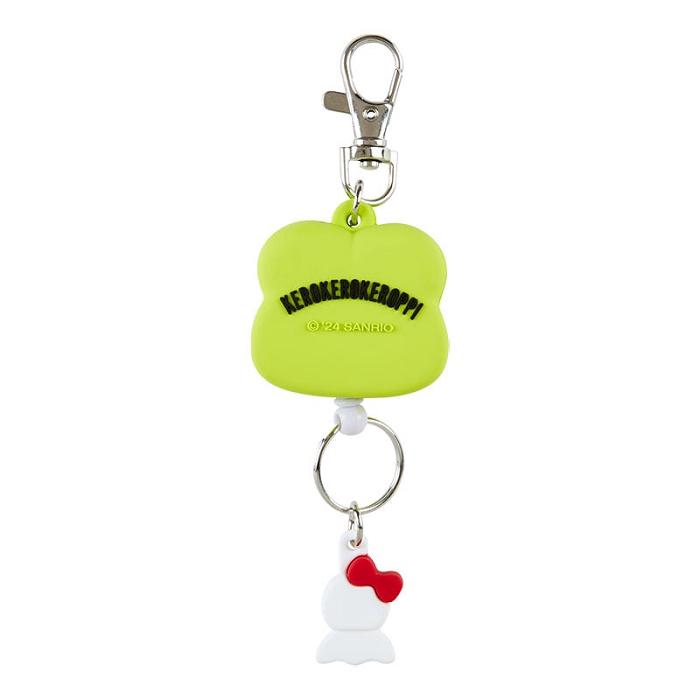 Hello Kitty Keroppi Bestie Face Badge Reel Verzi | RO_HK90727