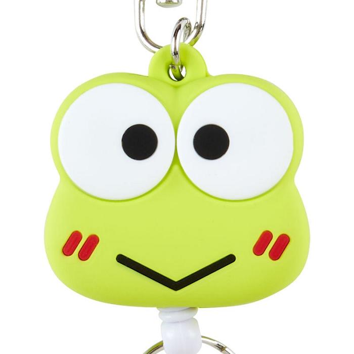 Hello Kitty Keroppi Bestie Face Badge Reel Verzi | RO_HK90727