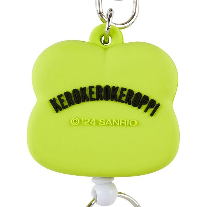 Hello Kitty Keroppi Bestie Face Badge Reel Verzi | RO_HK90727