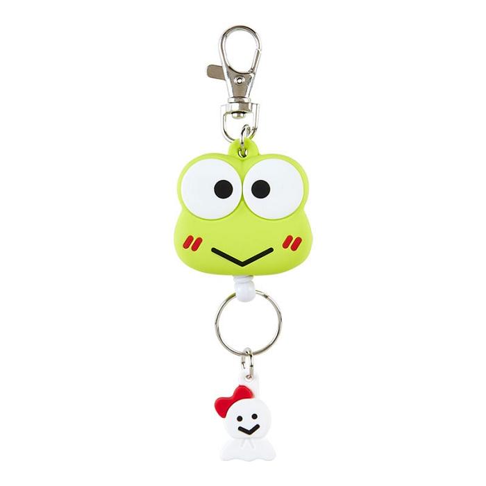 Hello Kitty Keroppi Bestie Face Badge Reel Verzi | RO_HK90727