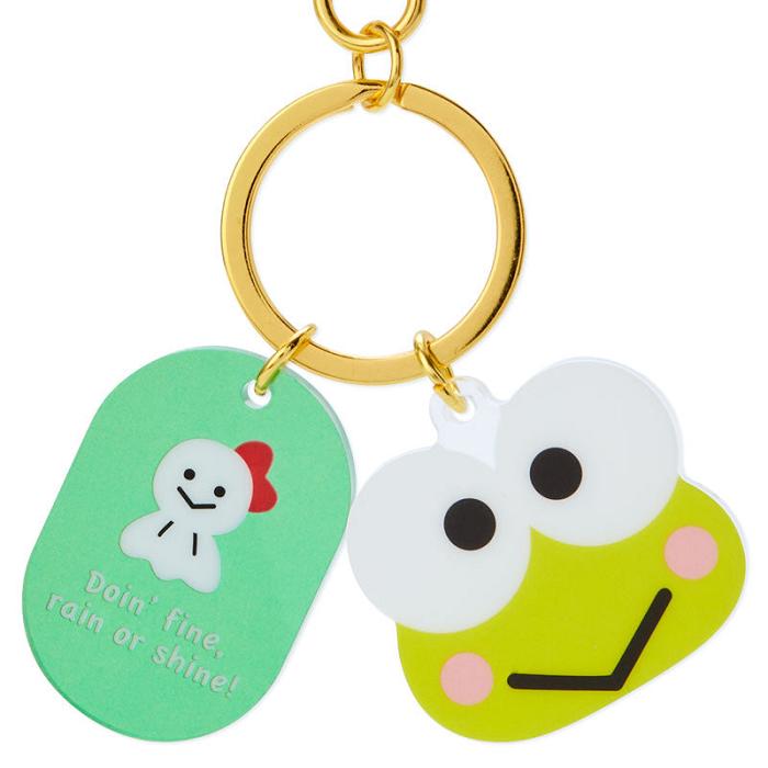 Hello Kitty Keroppi Besties Keychain Verzi | RO_HK73754