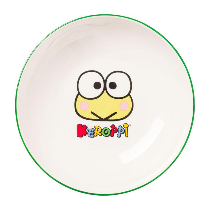 Hello Kitty Keroppi Ceramic Dinner Bowl (Snacktime) Colorati | RO_HK40260