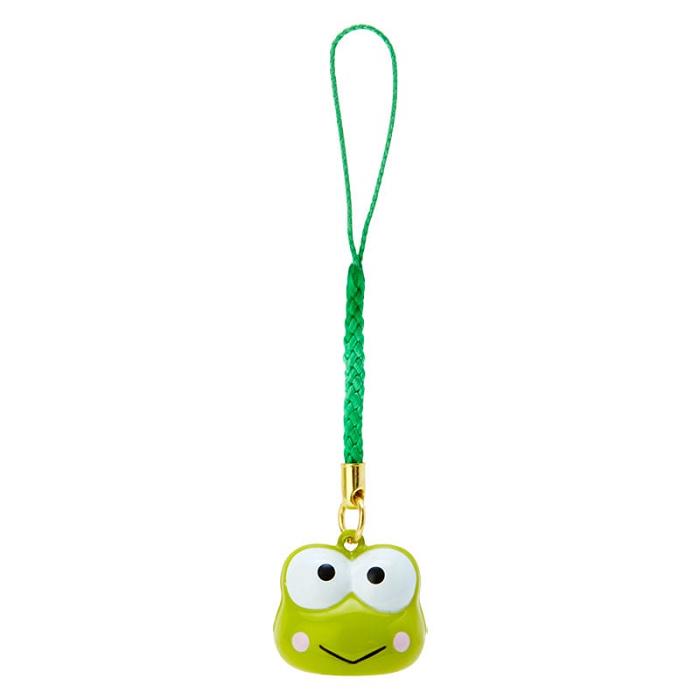 Hello Kitty Keroppi Mini Mascot Bell Charm Verzi | RO_HK66901