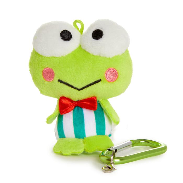 Hello Kitty Keroppi Plush Mascot Carabiner Verzi | RO_HK46511