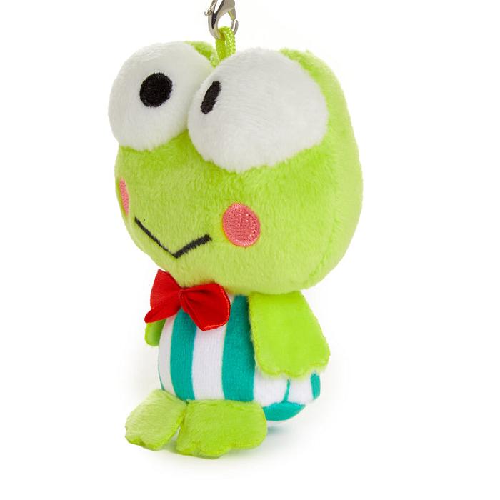 Hello Kitty Keroppi Plush Mascot Carabiner Verzi | RO_HK46511