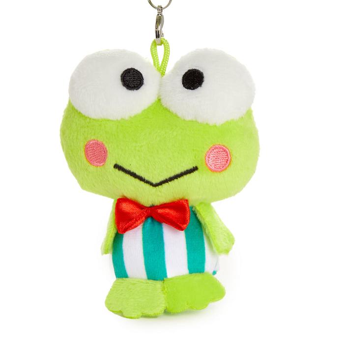 Hello Kitty Keroppi Plush Mascot Carabiner Verzi | RO_HK46511