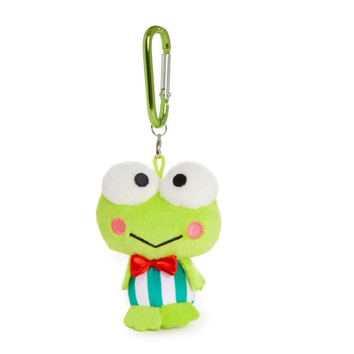 Hello Kitty Keroppi Plush Mascot Carabiner Verzi | RO_HK46511