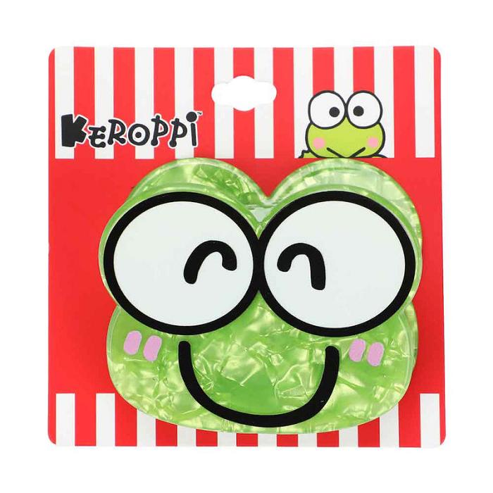 Hello Kitty Keroppi Smile Hair Clip Verzi | RO_HK61159