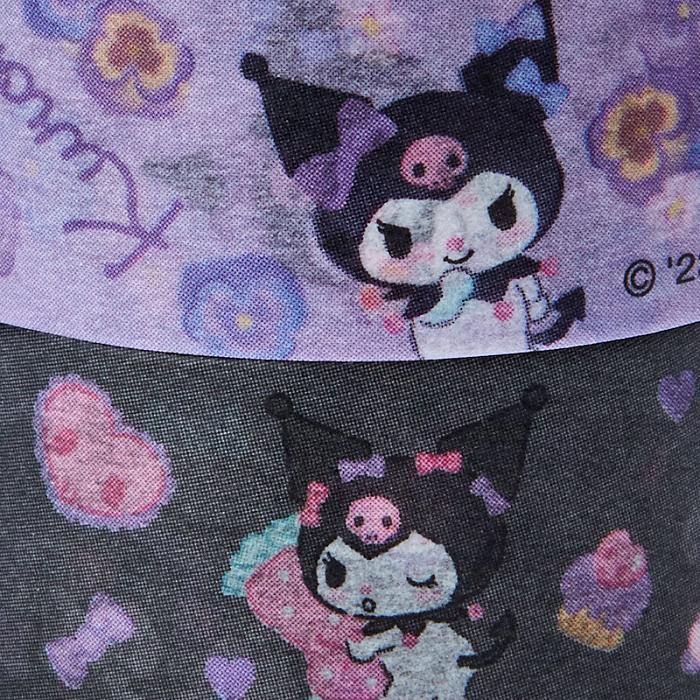 Hello Kitty Kuromi 2-Piece Washi Tape Set Violet | RO_HK31980