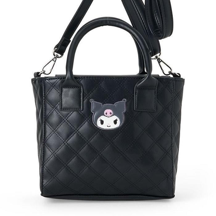 Hello Kitty Kuromi 2-Way Mini Quilted Negrii | RO_HK59353