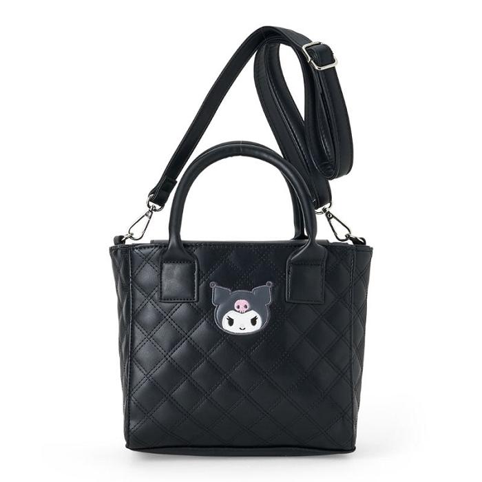 Hello Kitty Kuromi 2-Way Mini Quilted Negrii | RO_HK59353