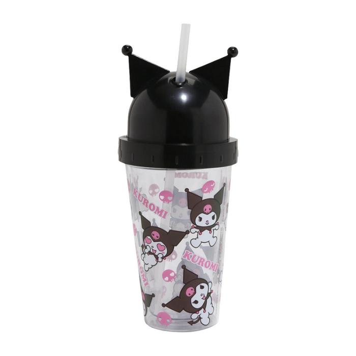 Hello Kitty Kuromi 3D Acrylic Travel Tumbler Negrii | RO_HK37178