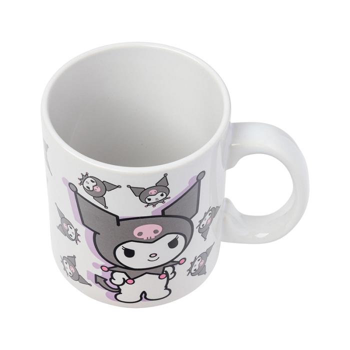 Hello Kitty Kuromi All-Over Print Ceramic Mug (Poses) Gri | RO_HK47199