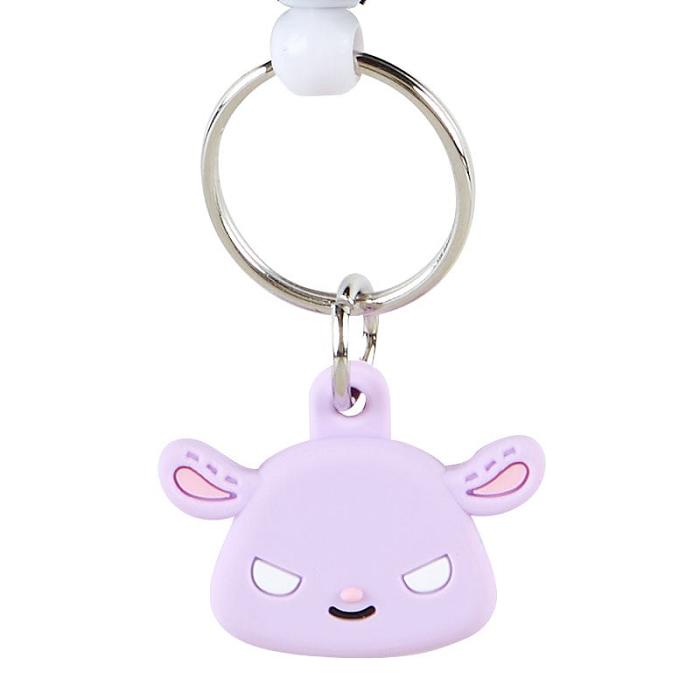 Hello Kitty Kuromi Bestie Face Badge Reel Violet Negrii | RO_HK57763