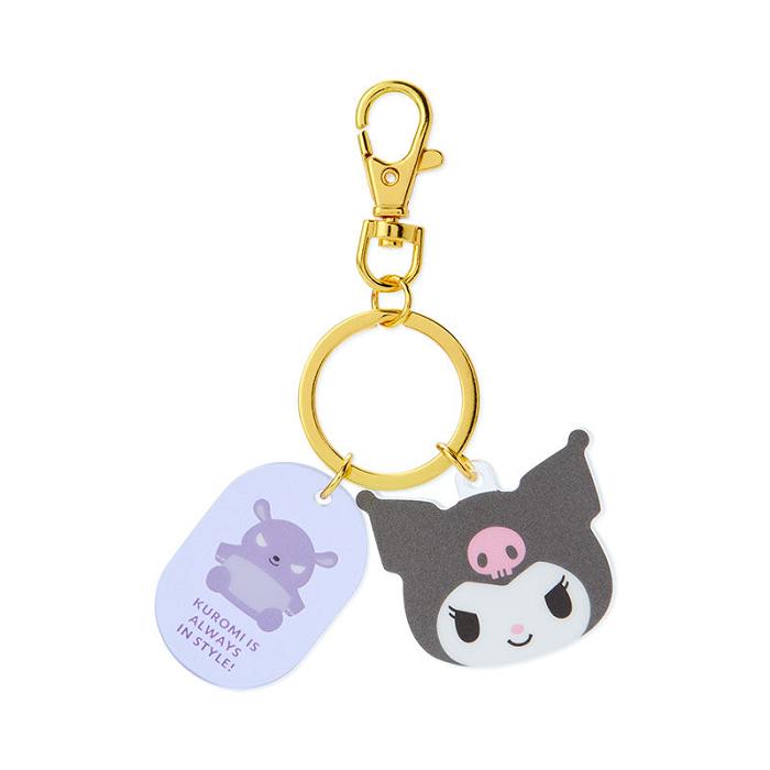 Hello Kitty Kuromi Besties Keychain Violet Gri | RO_HK62983