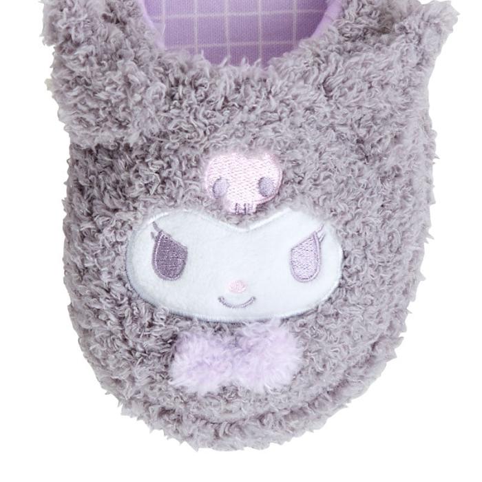 Hello Kitty Kuromi Cozy Sherpa Kids Slippers Violet | RO_HK66385