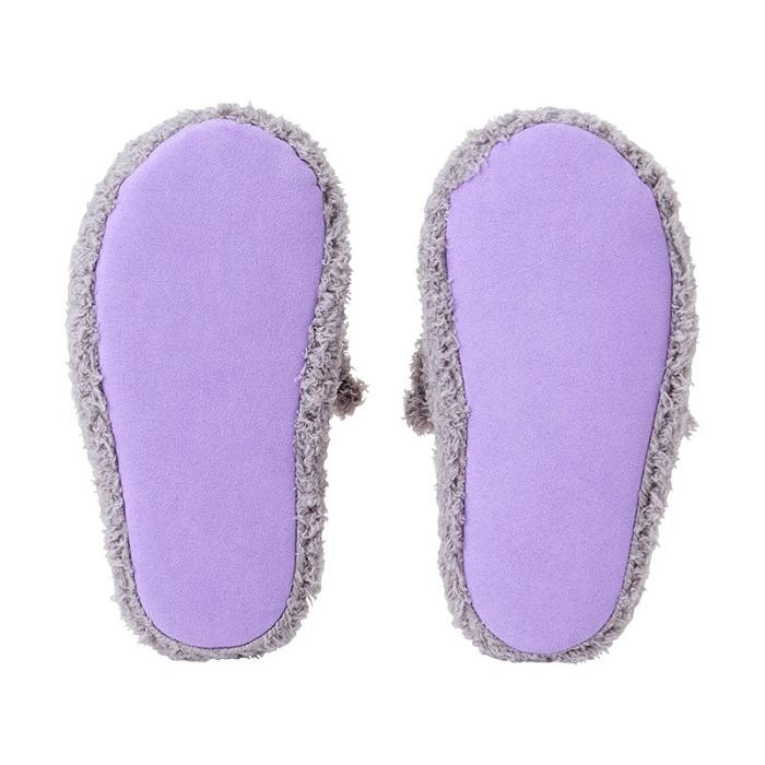 Hello Kitty Kuromi Cozy Sherpa Kids Slippers Violet | RO_HK66385