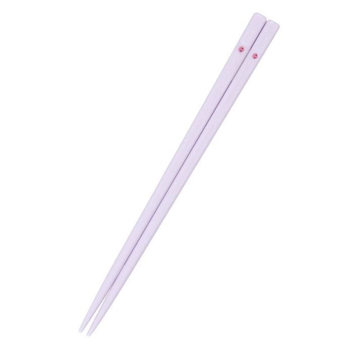 Hello Kitty Kuromi Everyday Chopsticks & Spoon Set Violet | RO_HK82304