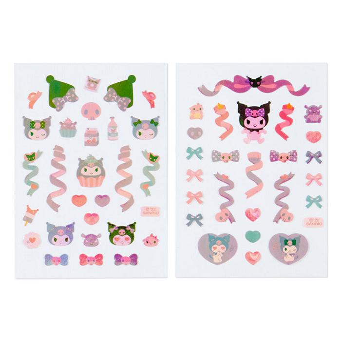 Hello Kitty Kuromi Holographic Kawaii Stickers Roz | RO_HK72591