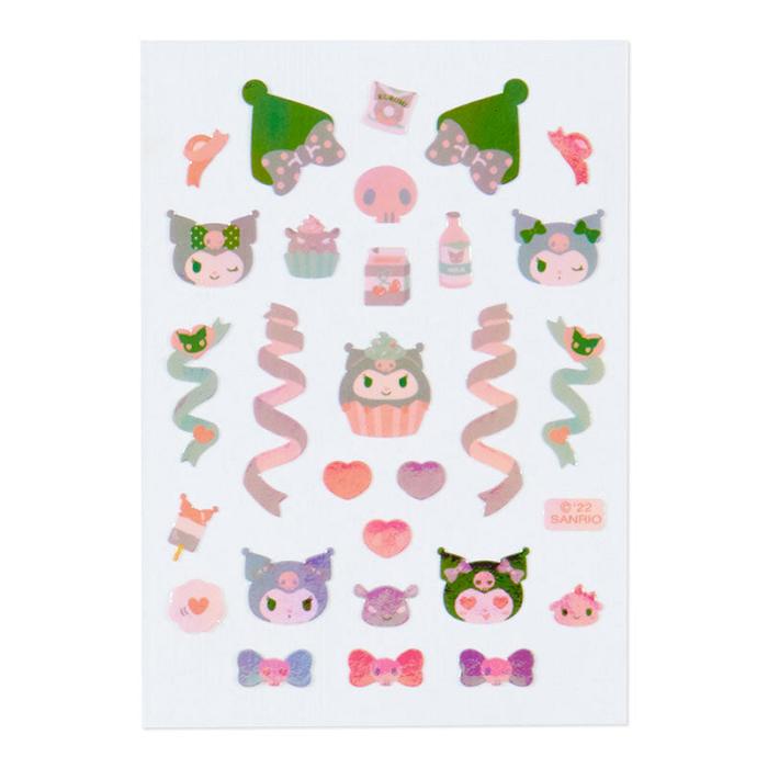 Hello Kitty Kuromi Holographic Kawaii Stickers Roz | RO_HK72591