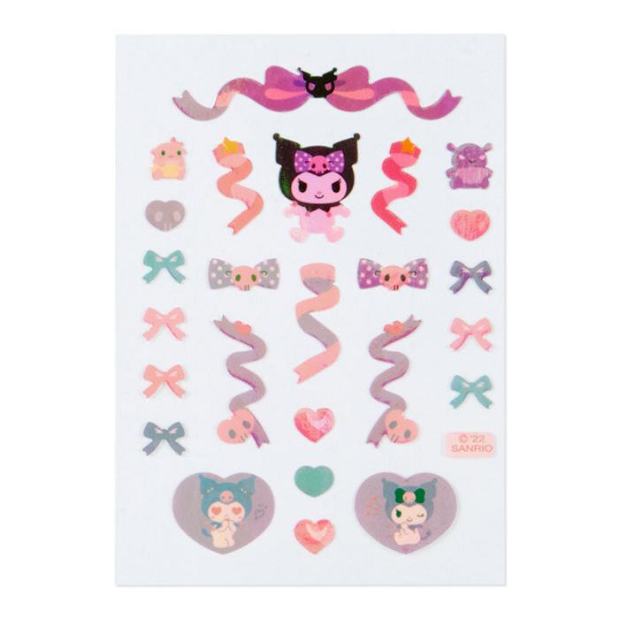 Hello Kitty Kuromi Holographic Kawaii Stickers Roz | RO_HK72591