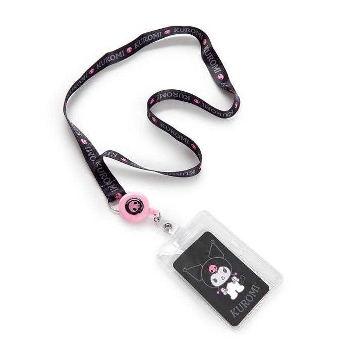 Hello Kitty Kuromi ID Badge Holder (Kuromify Print Series) Negrii | RO_HK39900