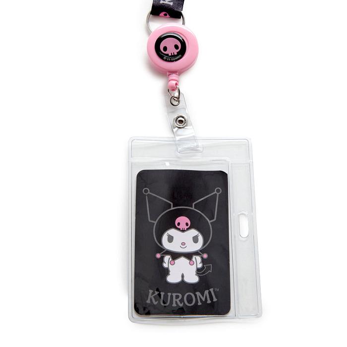 Hello Kitty Kuromi ID Badge Holder (Kuromify Print Series) Negrii | RO_HK39900