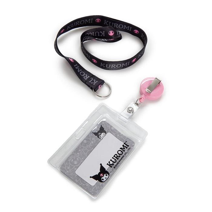 Hello Kitty Kuromi ID Badge Holder (Kuromify Print Series) Negrii | RO_HK39900