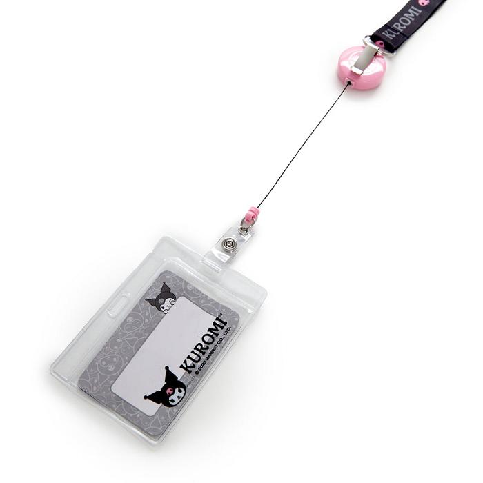 Hello Kitty Kuromi ID Badge Holder (Kuromify Print Series) Negrii | RO_HK39900