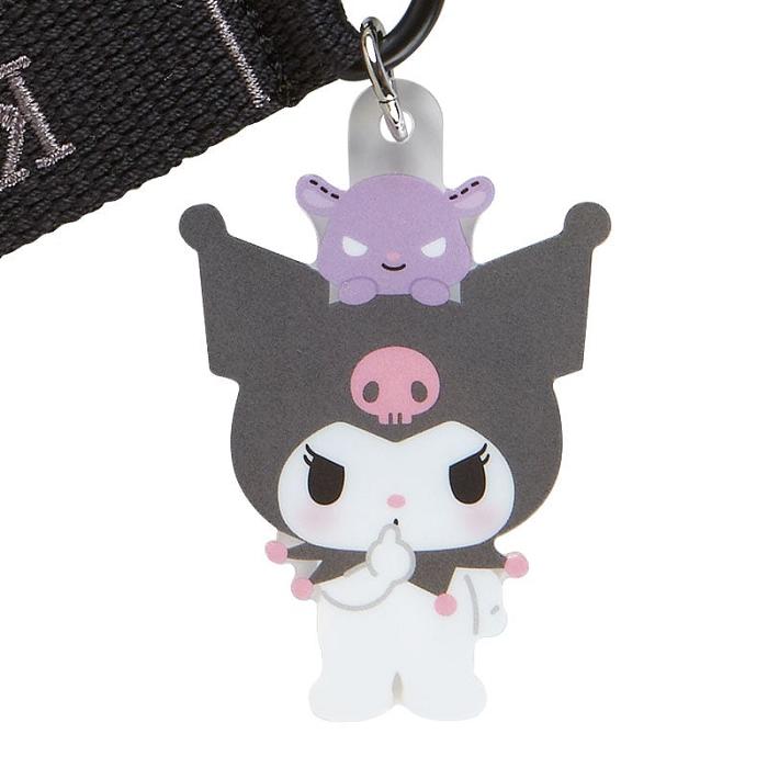 Hello Kitty Kuromi Logo Keychain (Sanrio Character Award Series) Negrii | RO_HK91191