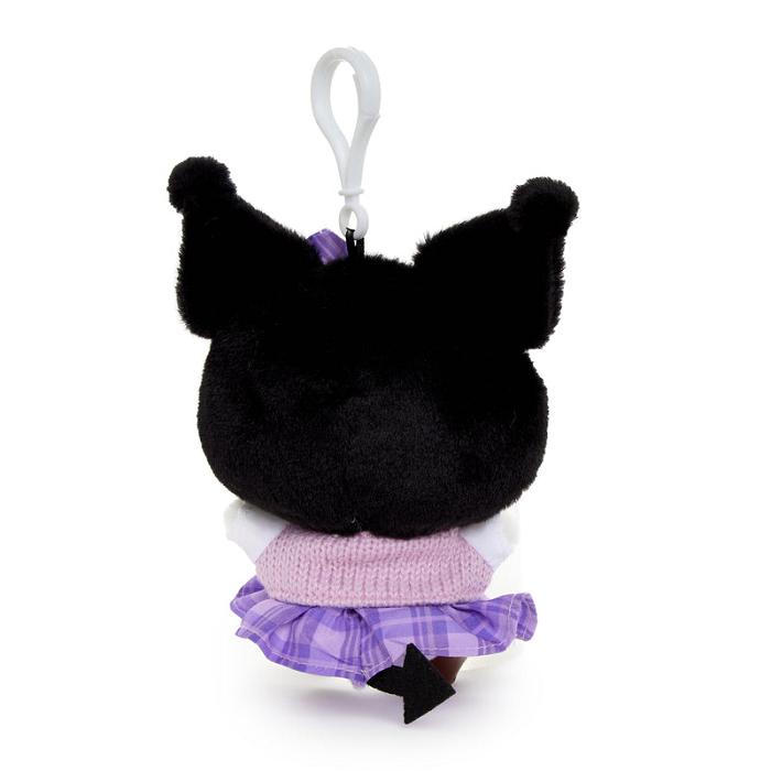 Hello Kitty Kuromi Mascot Clip (Uniform Series) Violet Negrii | RO_HK76807