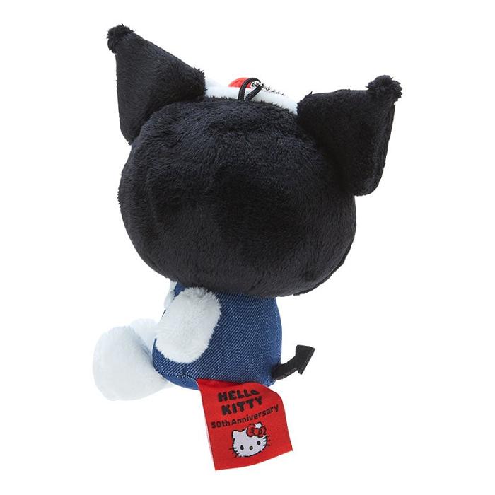 Hello Kitty Kuromi Mascot Keychain Plush (Hello, Everyone! Series) Negrii Albastri | RO_HK81485