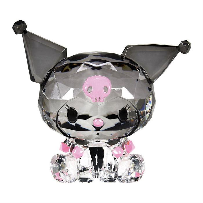 Hello Kitty Kuromi Mini Facets Figurine Gri | RO_HK33566