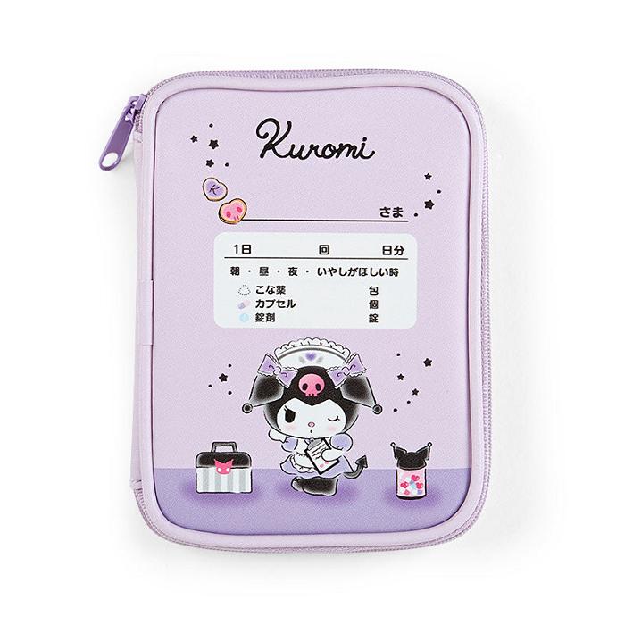 Hello Kitty Kuromi Mini Travel First-Aid Case Violet | RO_HK50839