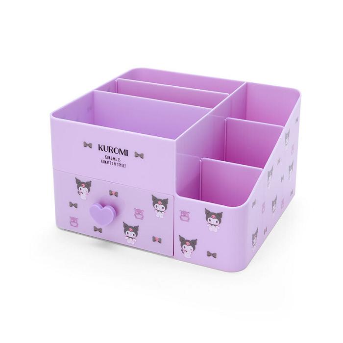 Hello Kitty Kuromi Multi-Level Storage Case Violet | RO_HK52560