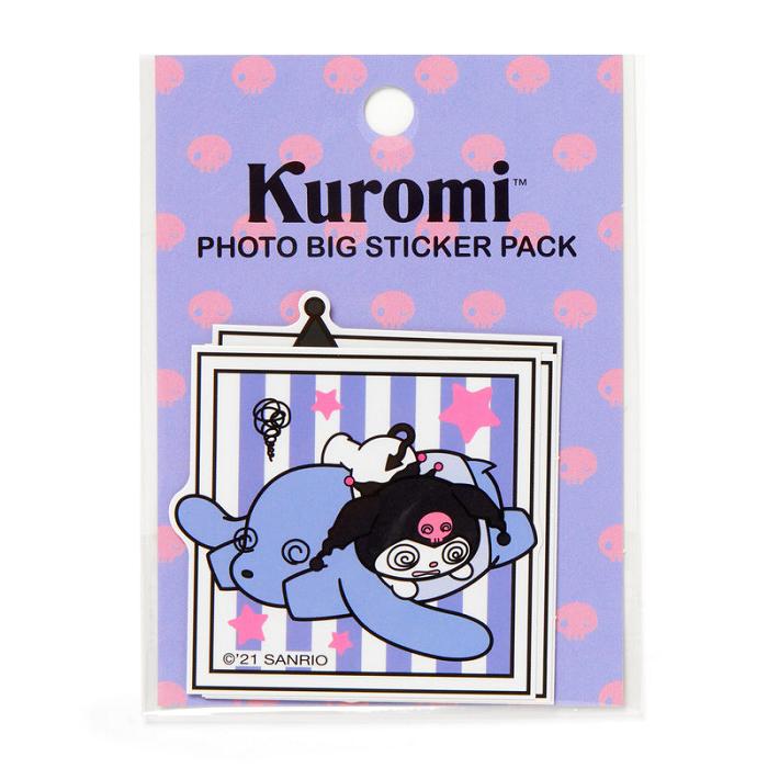 Hello Kitty Kuromi Photo Big Sticker Pack Violet | RO_HK28946